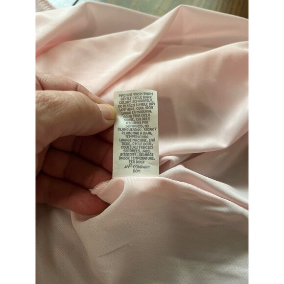 Vanity Fair vintage pink night gown and robe size S/M - Picture 4 of 10